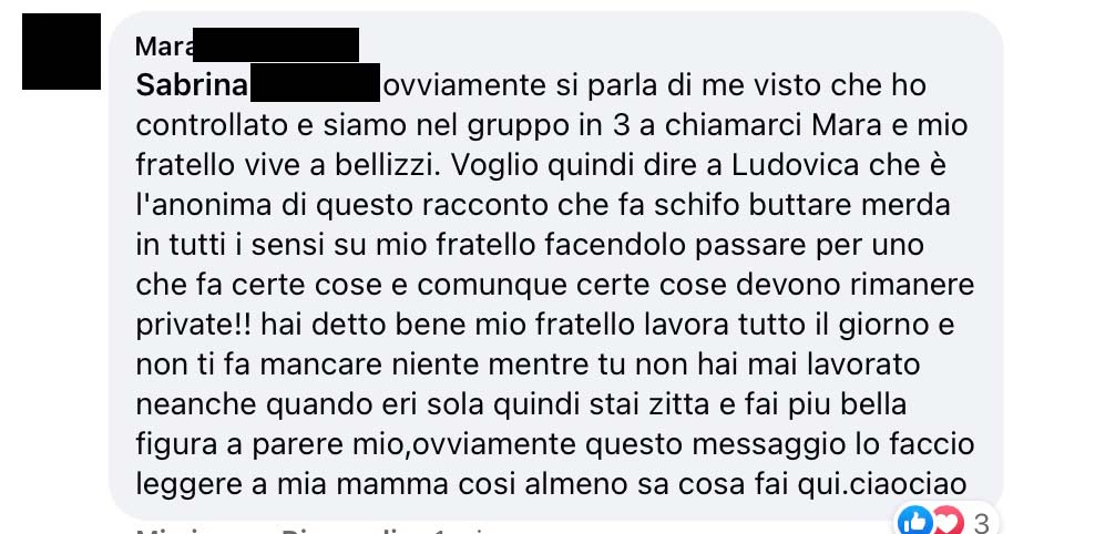 La risposta di Mara