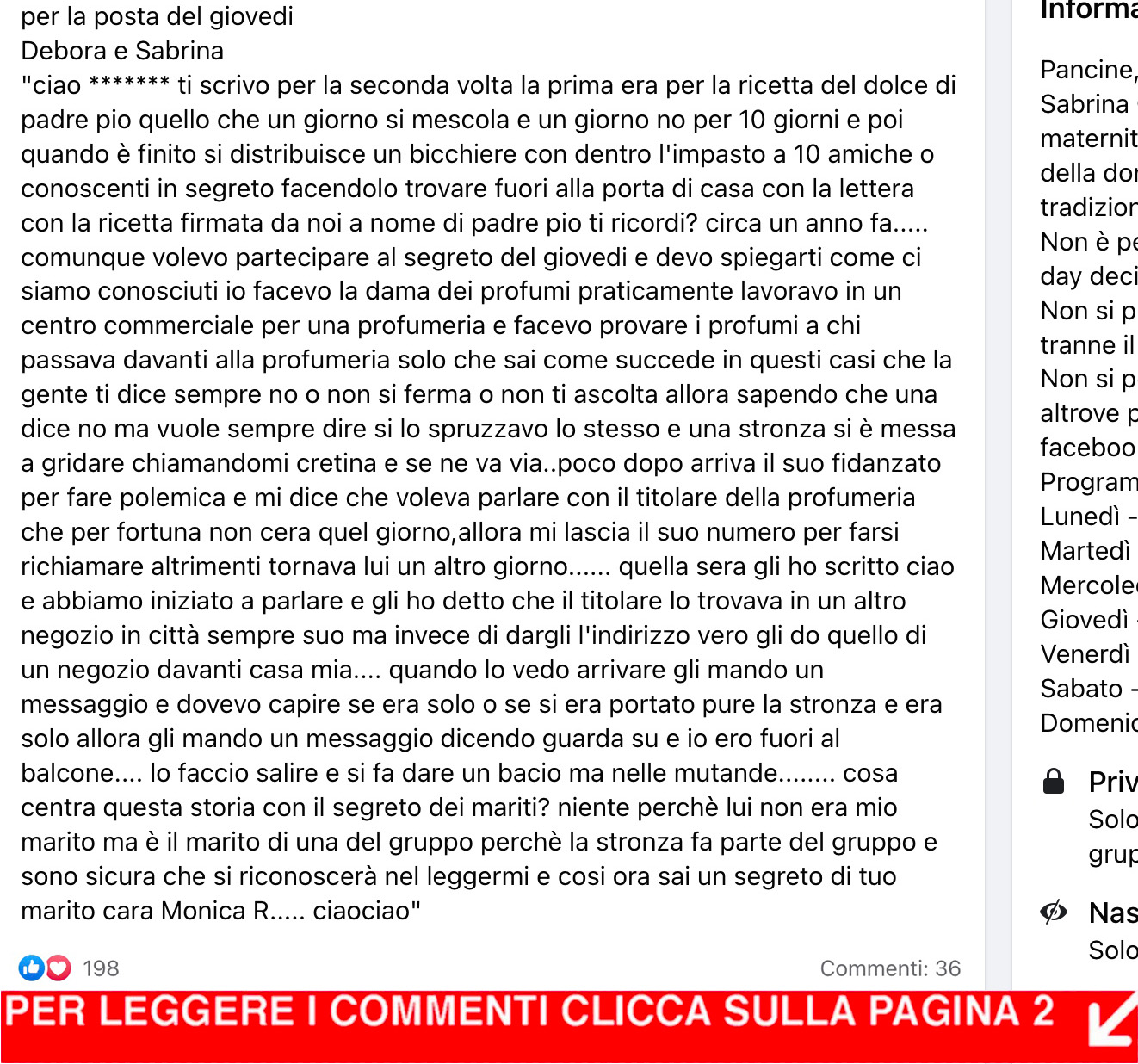 I SEGRETI DEI NOSTRI MARITI ep 180 - "La dama dei profumi"
