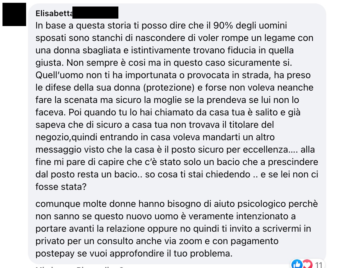 La risposta di Monica R.