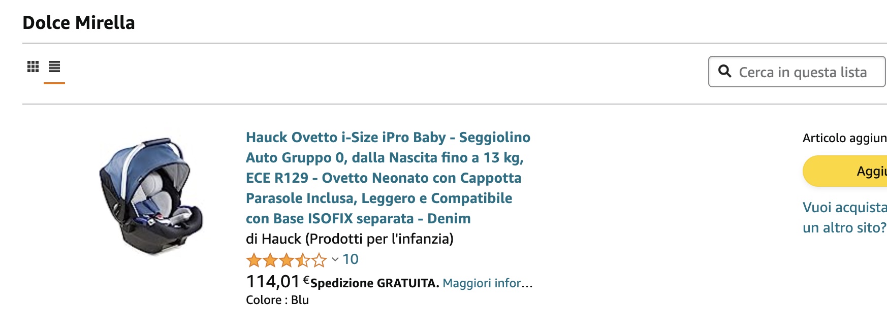 La clamorosa Wishlist di Sabrina