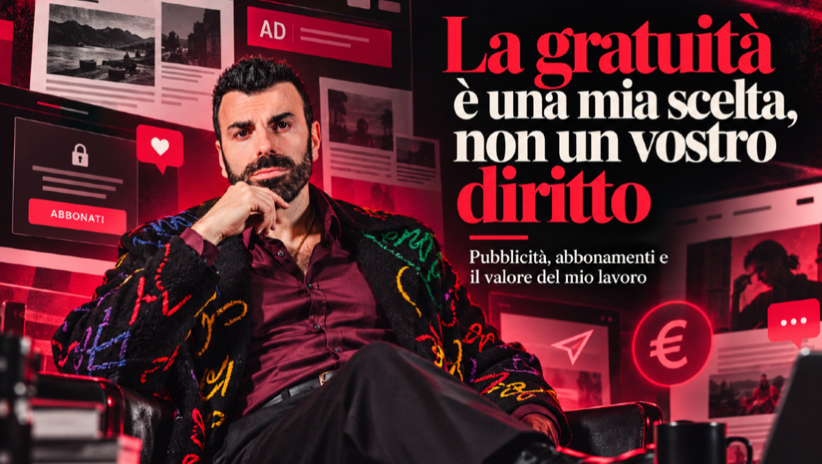 La gratuità è una mia scelta, non un vostro diritto. - 
