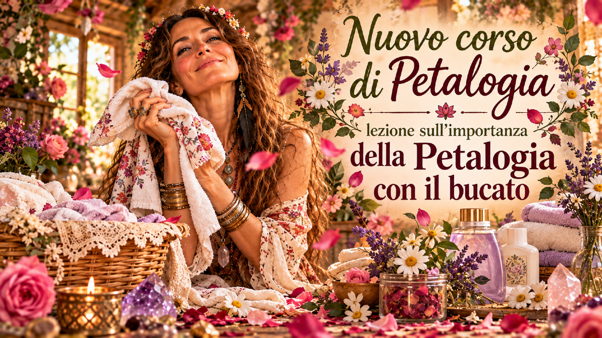 Nuovo corso di Petalogia - La Petalogia e il bucato - 