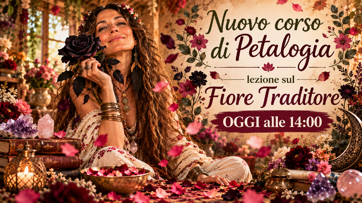 Nuovo corso di Petalogia - Il Fiore Traditore - 